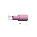 ceramic nozzle, alumina nozzles 10N49